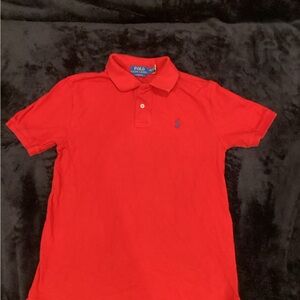 Polo by Ralph Lauren Boys Vibrant Red Polo Shirt